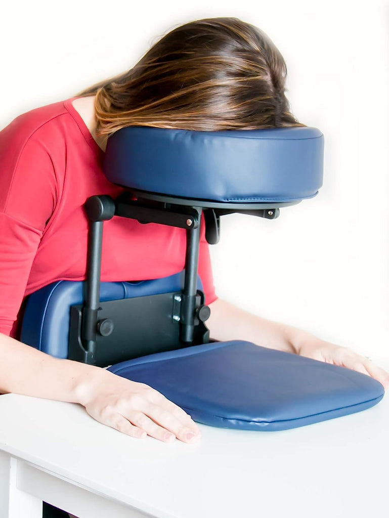 Face Down Recovery Support System (No Mirror) - for Sitting (at Home or in The Car) and Sleeping During Recovery- Post Vitrectomy, Macular Hole and Retinal Detachment Surgery Recovery Equipment + Carrying Case