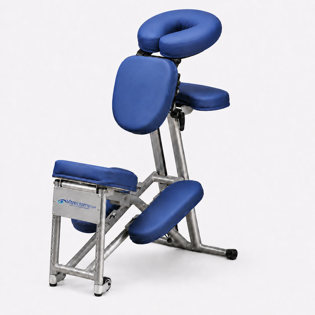 Package #2 adjustable seated face-down recovery chair with plush cushioned face rest