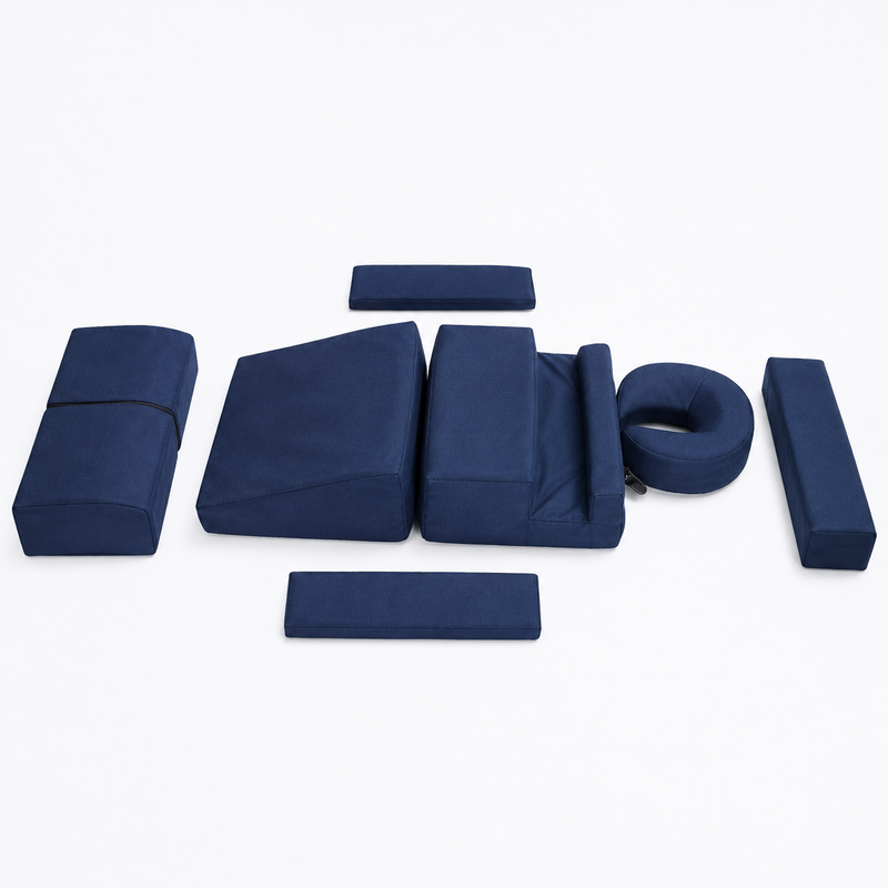 Deluxe face-down recovery cushion component set