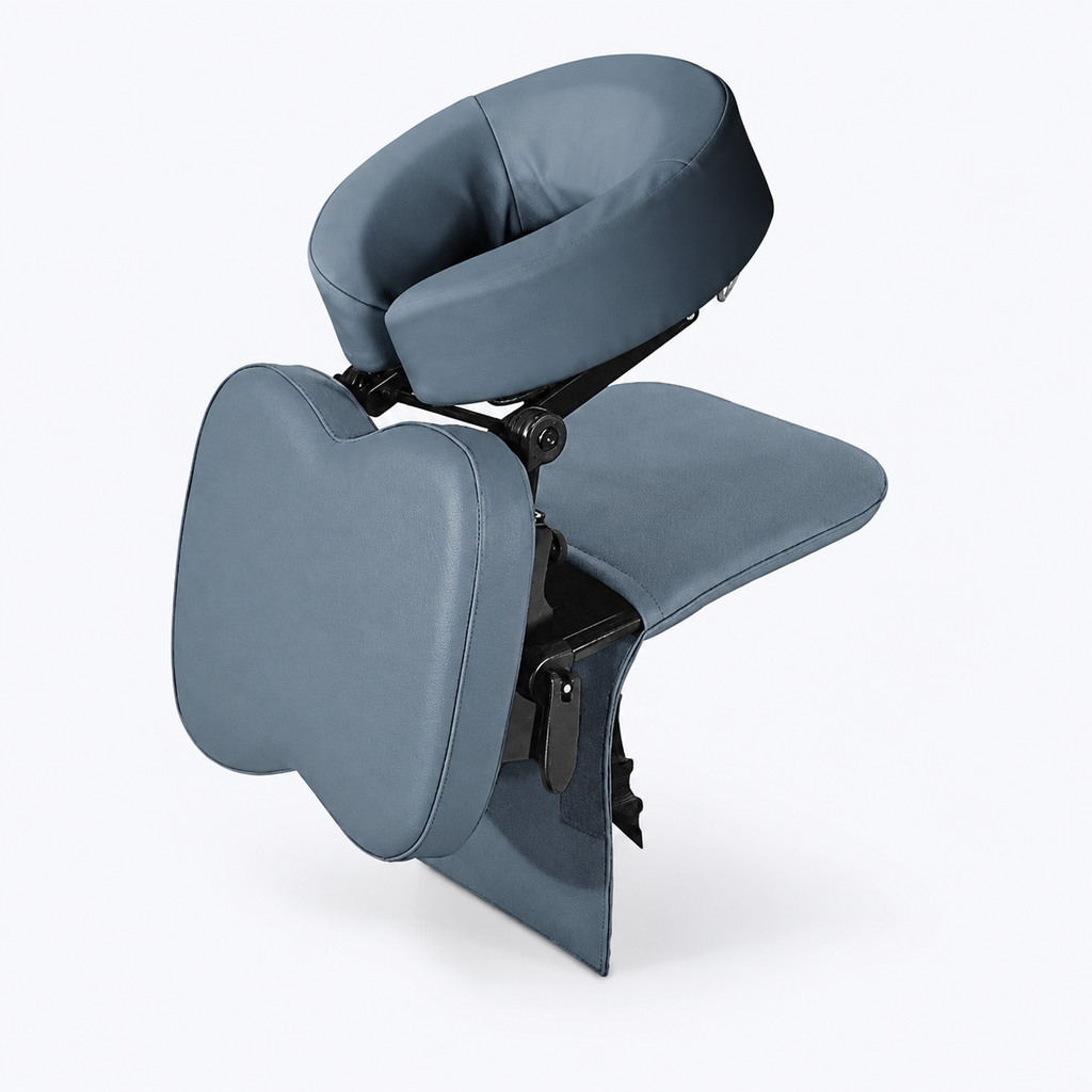 Adjustable tabletop and bedside face-down recovery support
