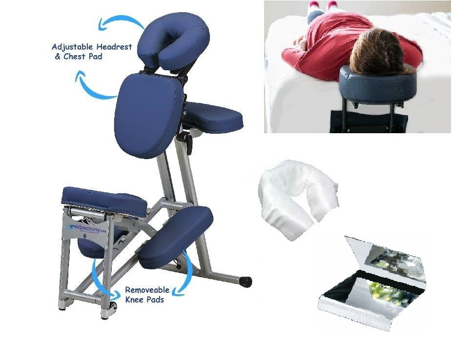 <b style="color:red"> Package #3 </b> Deluxe Package (Seated Support + Face Down Support + Two-way Mirror, and Disposable Headrest Covers) - <b style="color:red">Rental</b> - $225.00 First Week and  $145.00 Each Additional Week